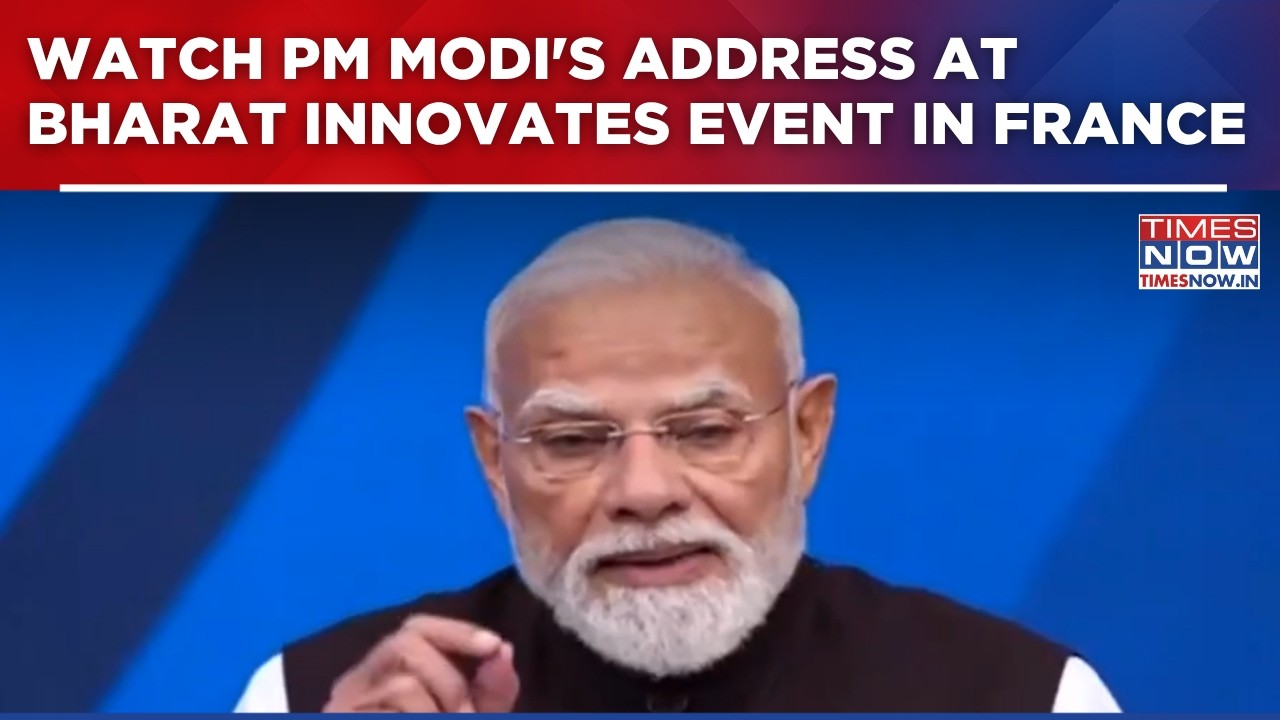 France Prez Emmanuel Macron Congratulates PM Modi As Bharat Innovates Event Kicks Off In Nice