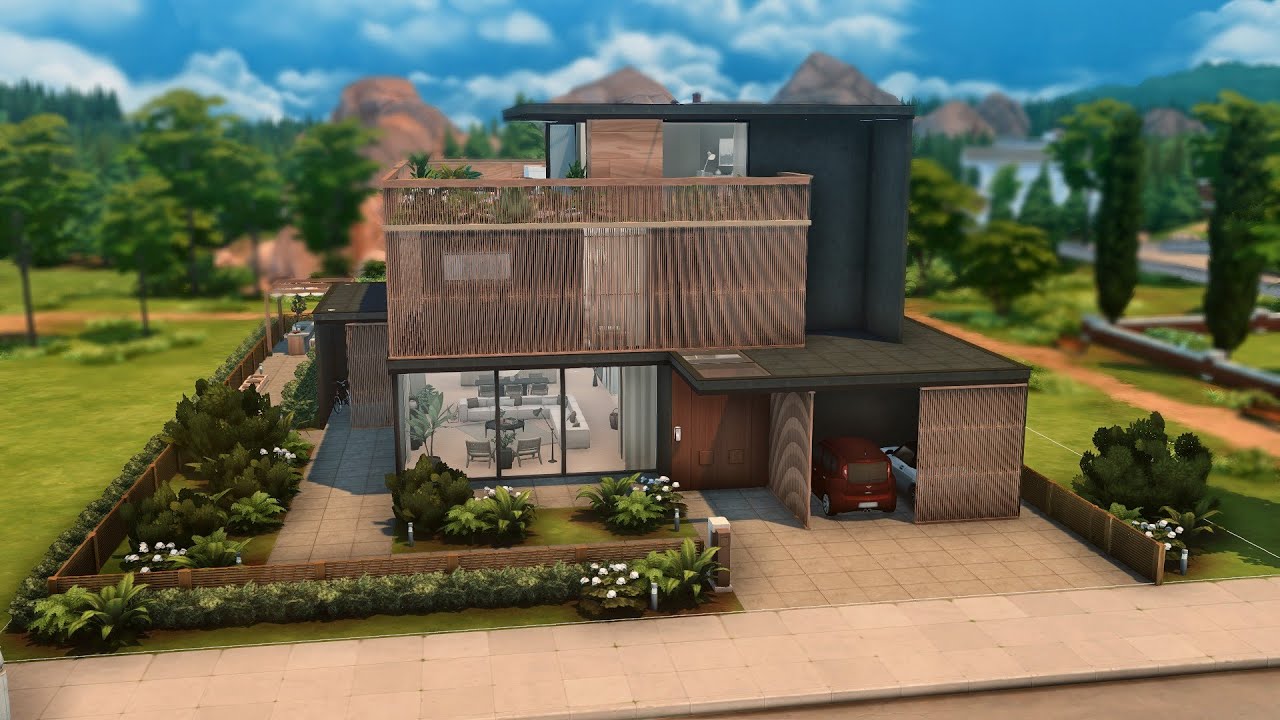 Modern Dream House / The Sims 4 / stop motion