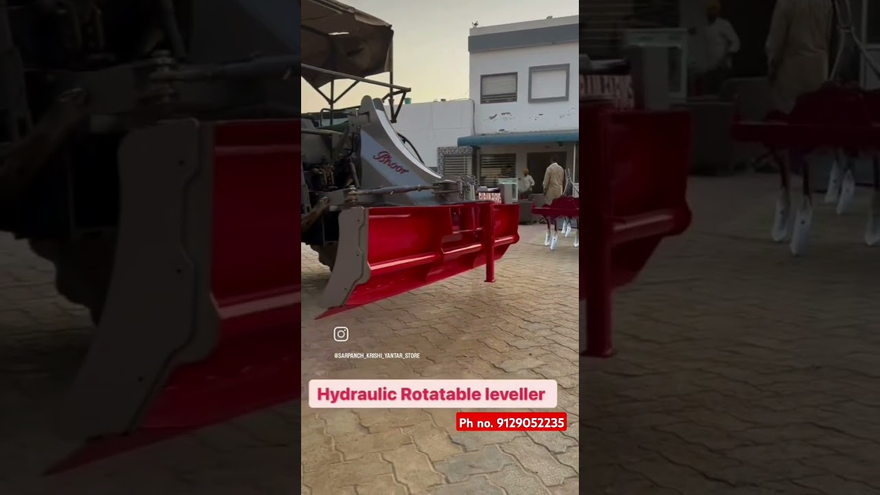Hydrolic rotatable leveller 