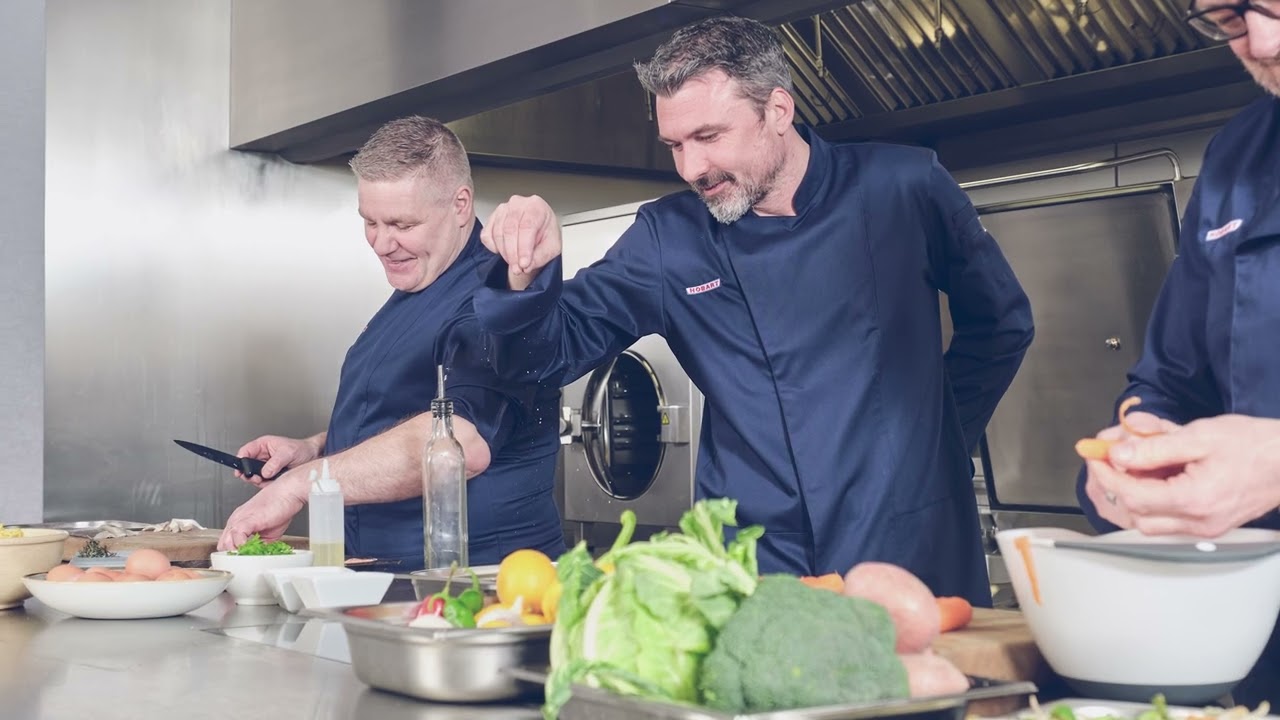 Kochen mit der Precipan von HOBART: große Mengen präzise garen
