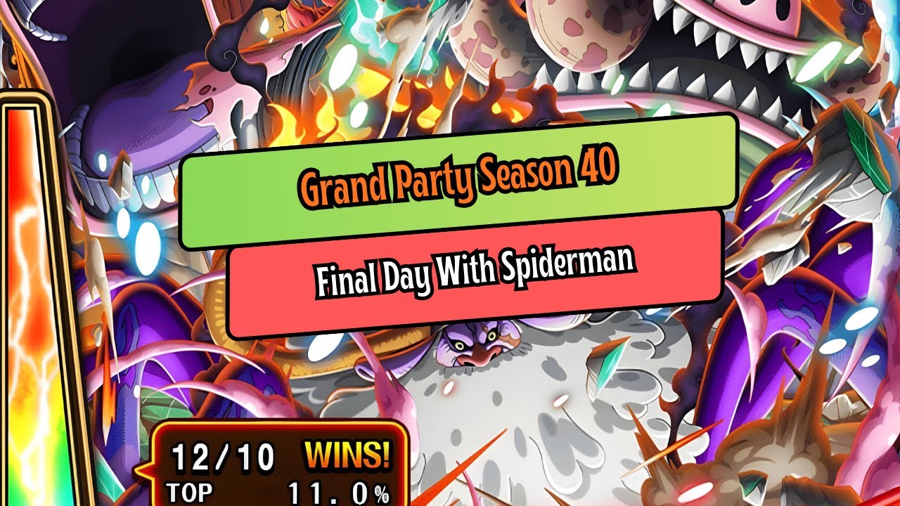 Spidey Sense Tingling!  OPTC GP S40 Final Day Matches