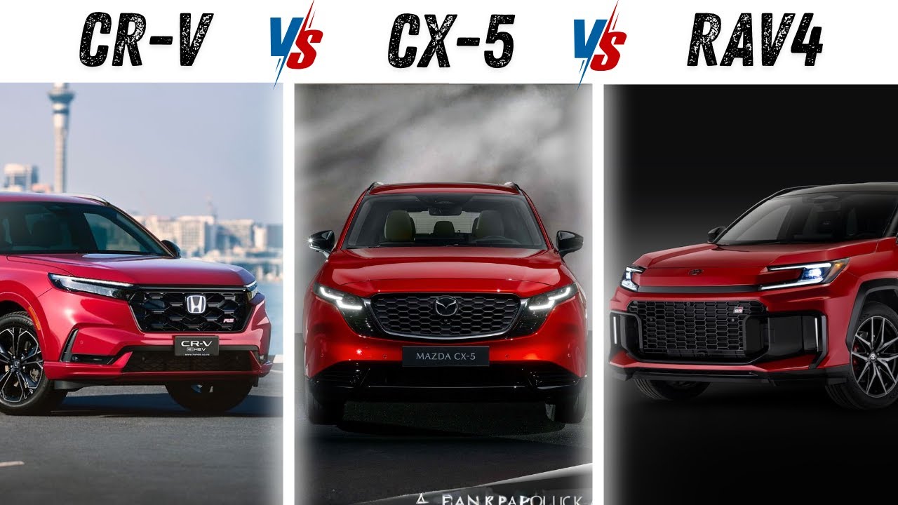 2026 Toyota RAV4 vs Honda CR-V vs Mazda CX-5: Which SUV Wins for Your Daily Drive?