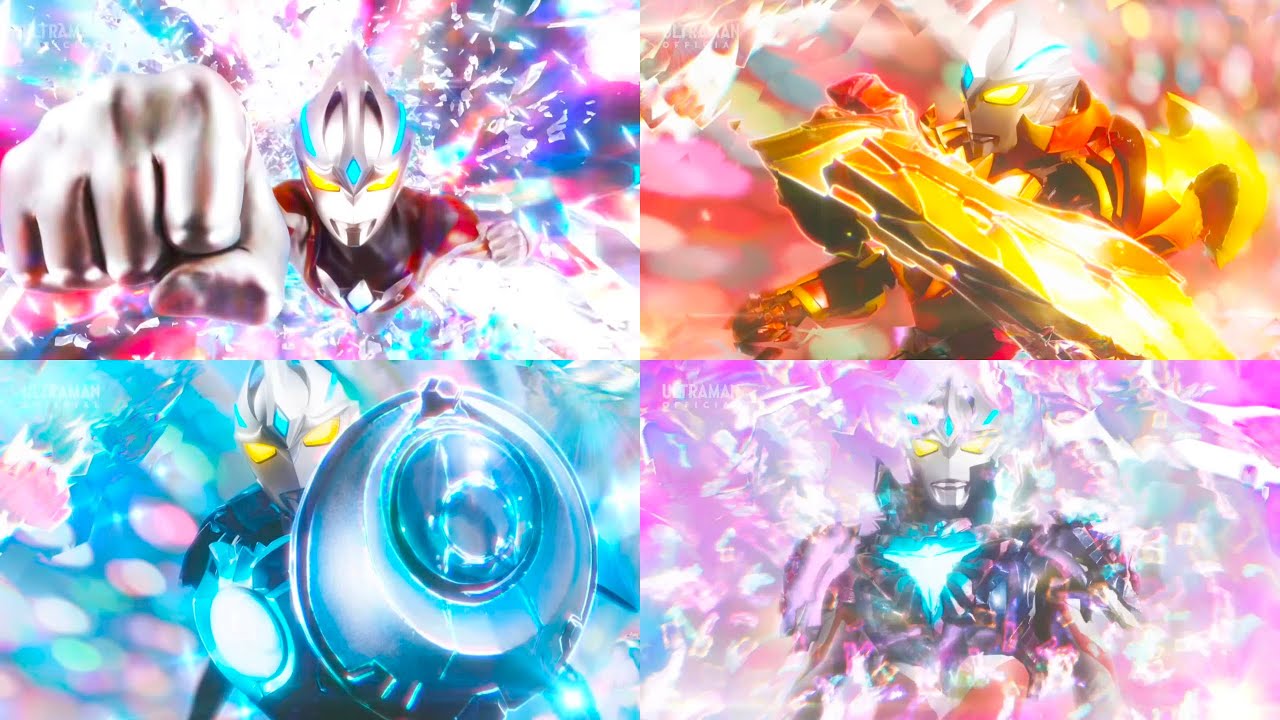 ULTRAMAN ARC: All Transformations & Main Techniques
