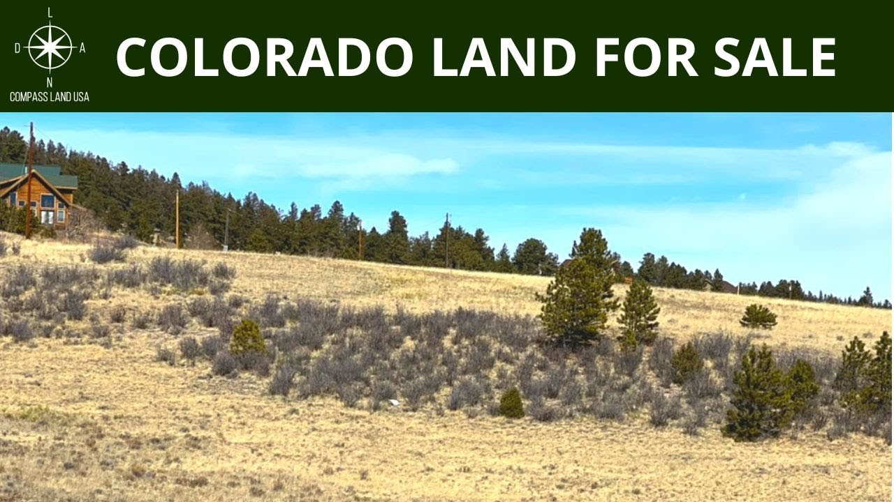 SOLD - 7.38 Acres – Corner Lot With Power, RV Friendly! In Hartsel, Park County CO