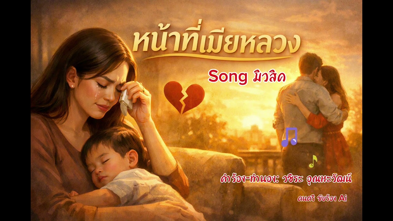 หน้าที่เมียหลวง - Song มิวสิค [ Lyrics Video ]