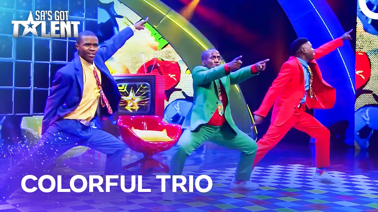 3 Dancers, 3 Suits, 1 Epic Performance! | South Africa's Got Talent