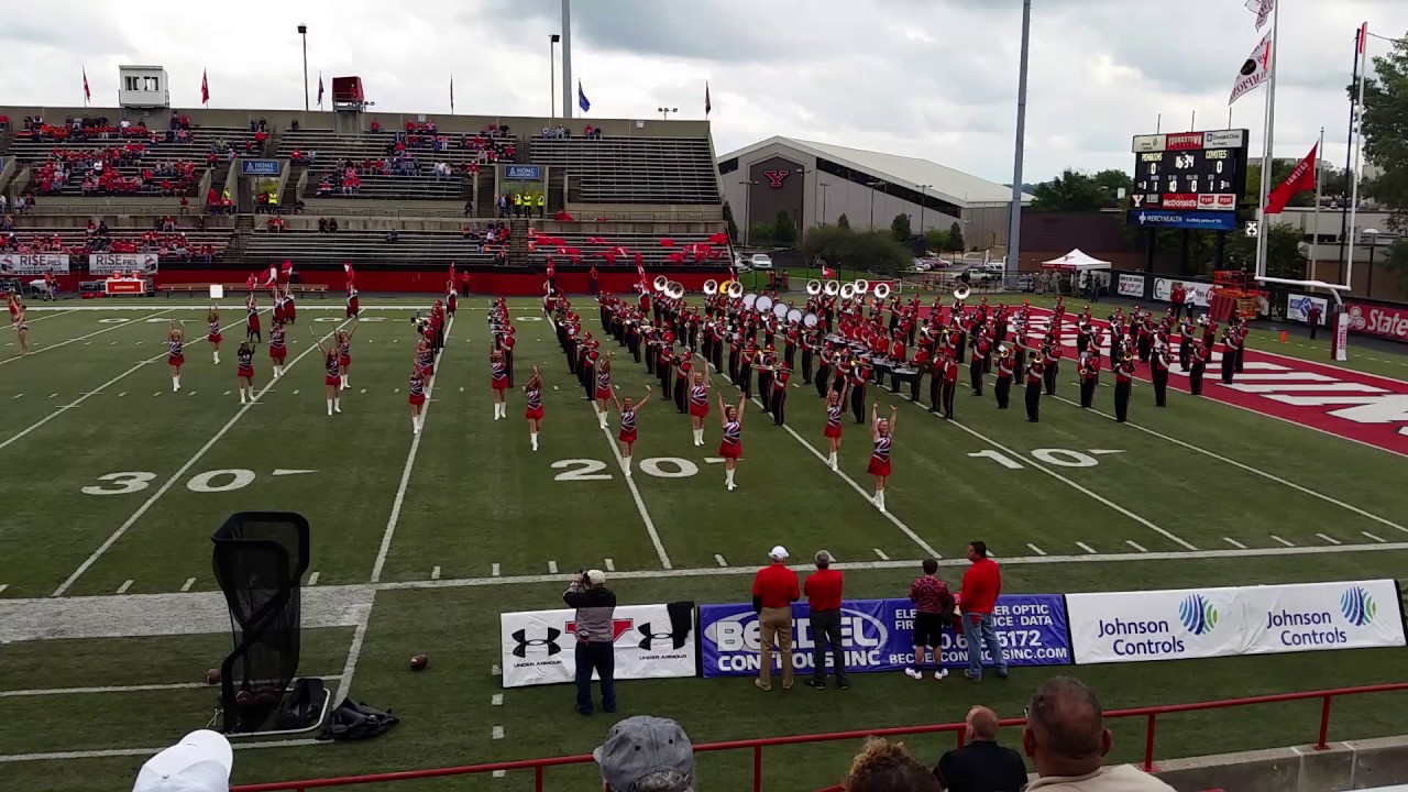 YSU Band Pregame 20161001 1 of 2