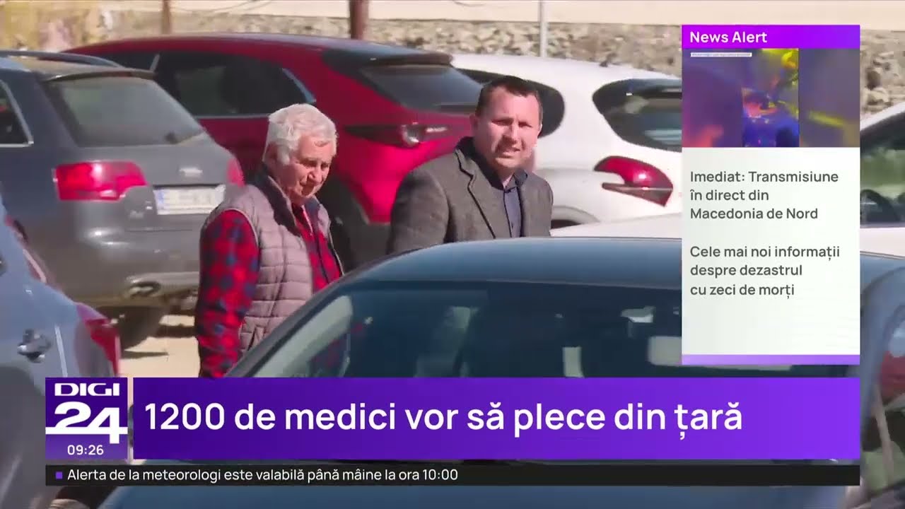 Pacient în România. Pentru prima dată în ultimii 9 ani are loc un exod al doctorilor în străinătate