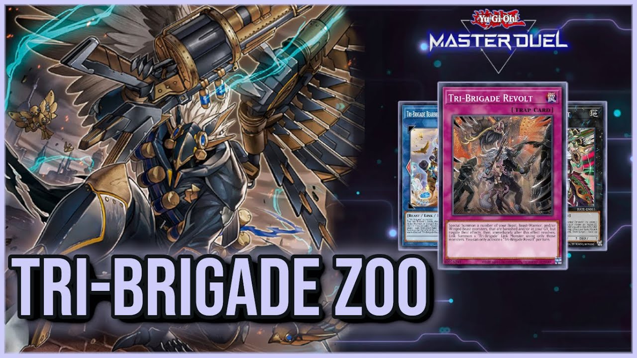 TRI-BRIGADE ZOODIAC ! Aprenda Como Jogar Com o Tier 1 Absoluto ! [Yu-Gi-Oh! Master Duel]