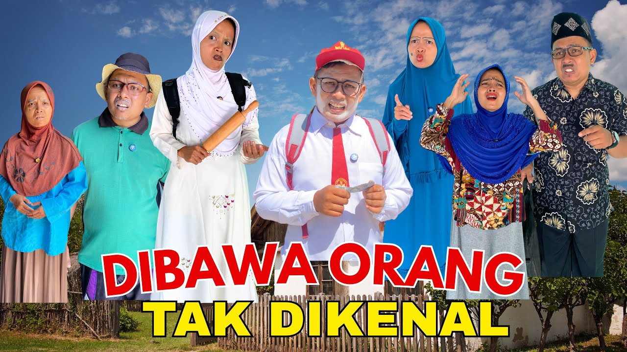 JAMAL DIBAWA ORANG TAK DIKENAL