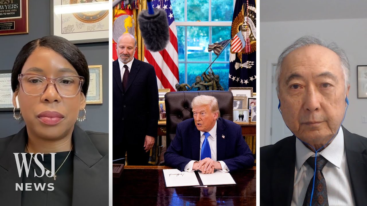 Legal Experts Explain Impacts of Trump’s $100K H-1B Visa Fee | WSJ News
