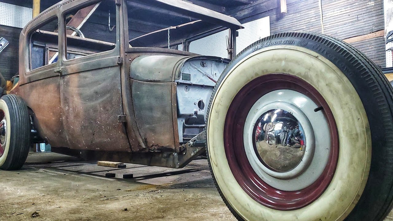 Split Wishbone/ Axel Refurb/ Disc Brakes/ Suicide Front End Pt.13 Model A Hot Rod 