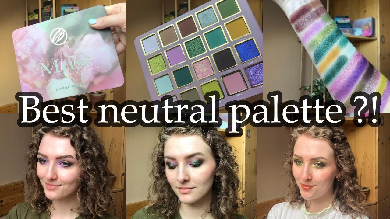 Cosmic brushes Muse palette review | 4 looks and swatches