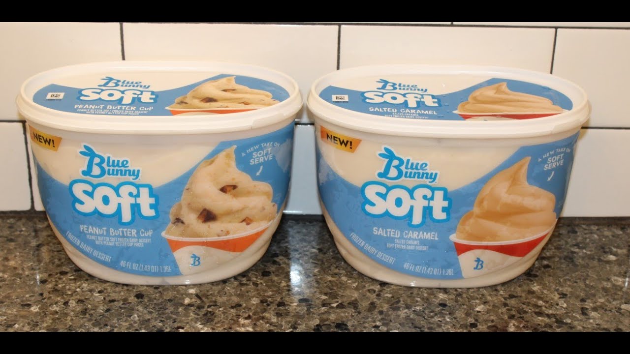 Blue Bunny Soft Frozen Dairy Dessert: Peanut Butter Cup & Salted Caramel Review