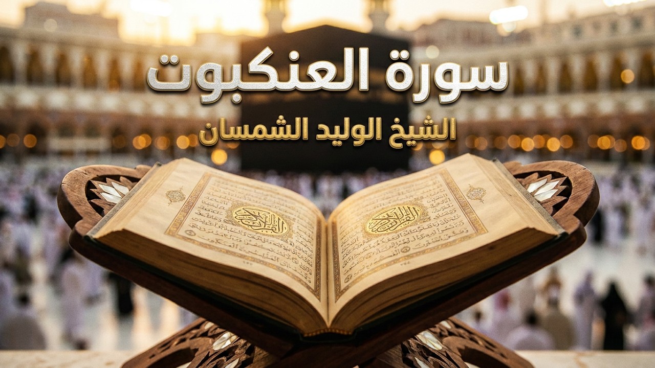تلاوة فضيلة الشيخ د.الوليد_الشمسان​ من صلاة الفجر 21 رجب 1447هـ.