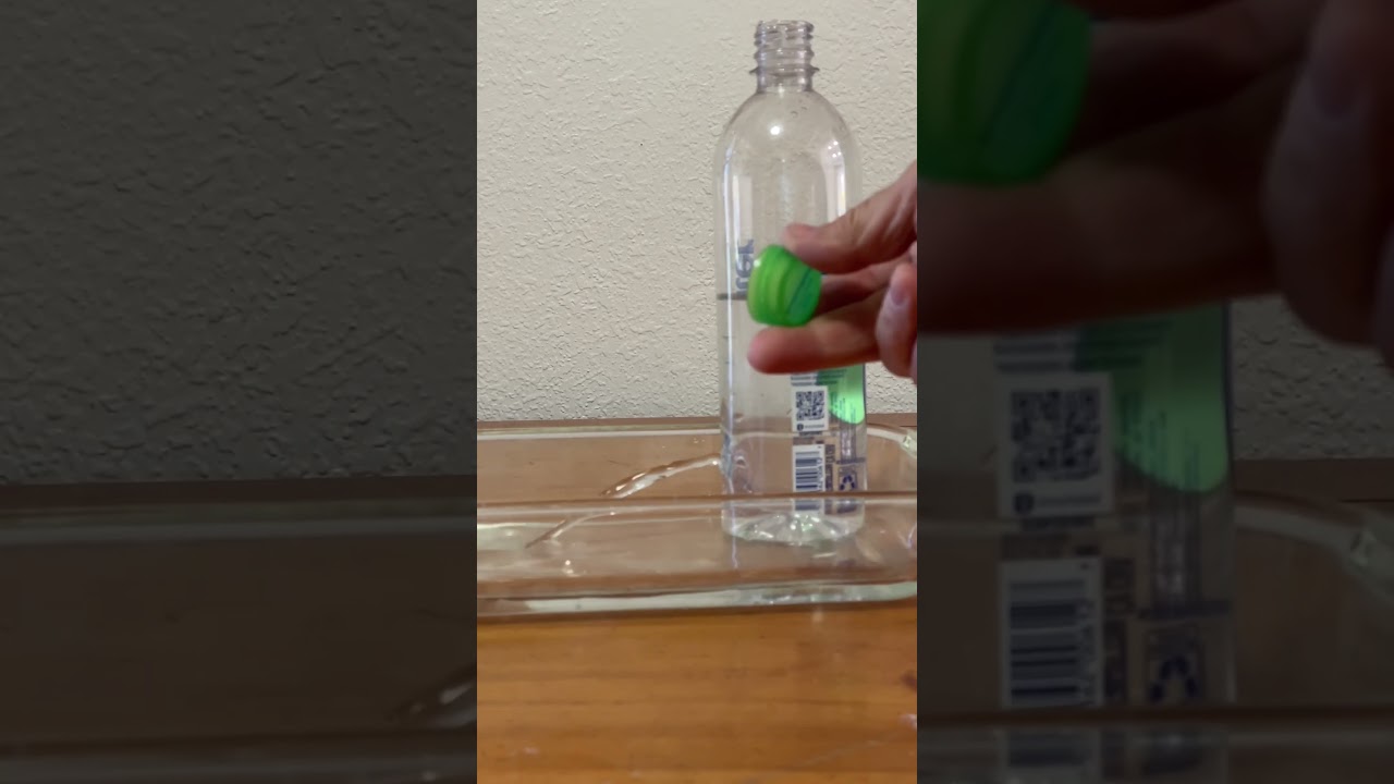 Air Pressure and Water Bottle Experiment