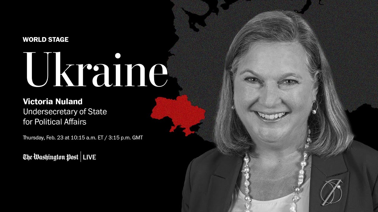 Top State Department official on U.S. support for Ukraine (Full Stream 2/23)