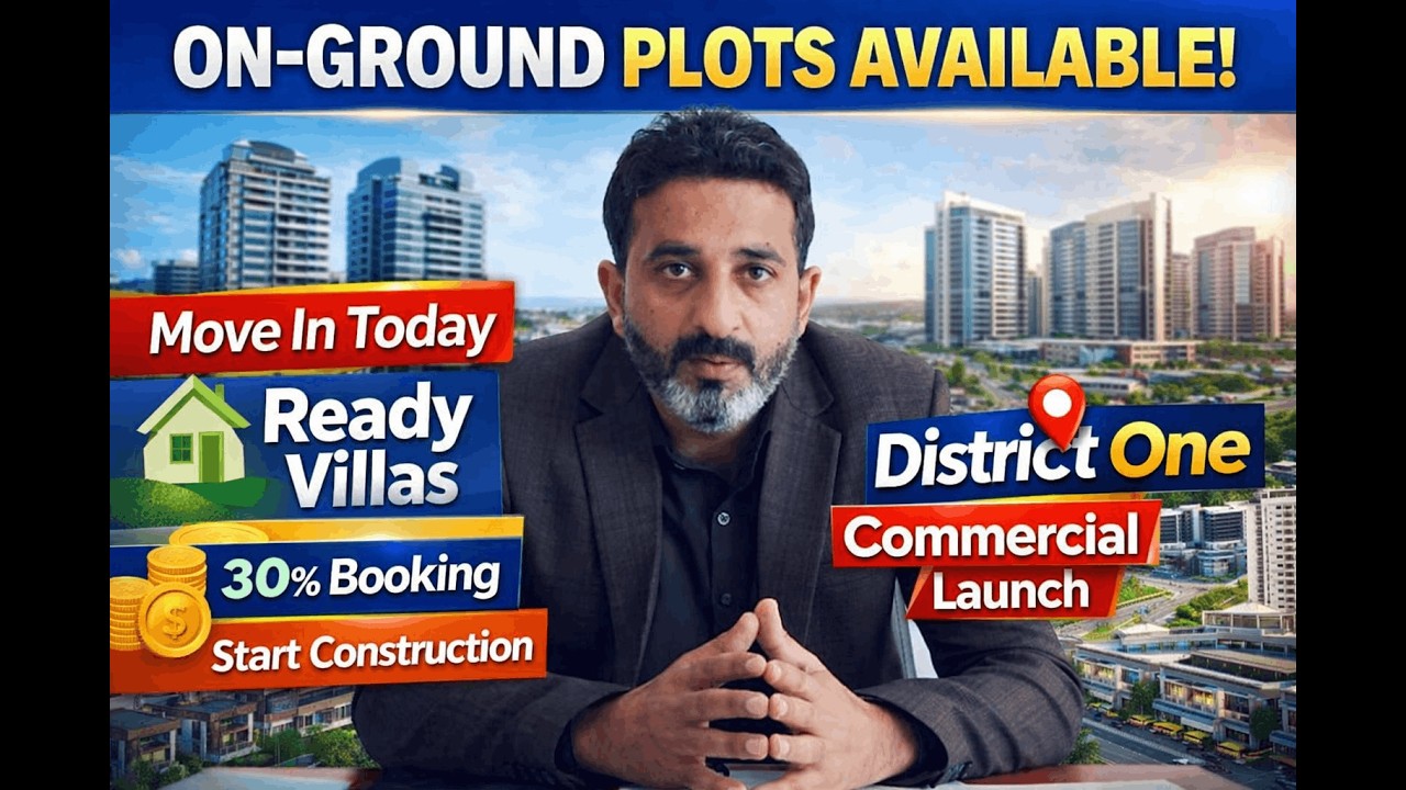 Capital Smart City On-Ground Plots & Ready Villas | Latest Prices 2026 | District One Commercial