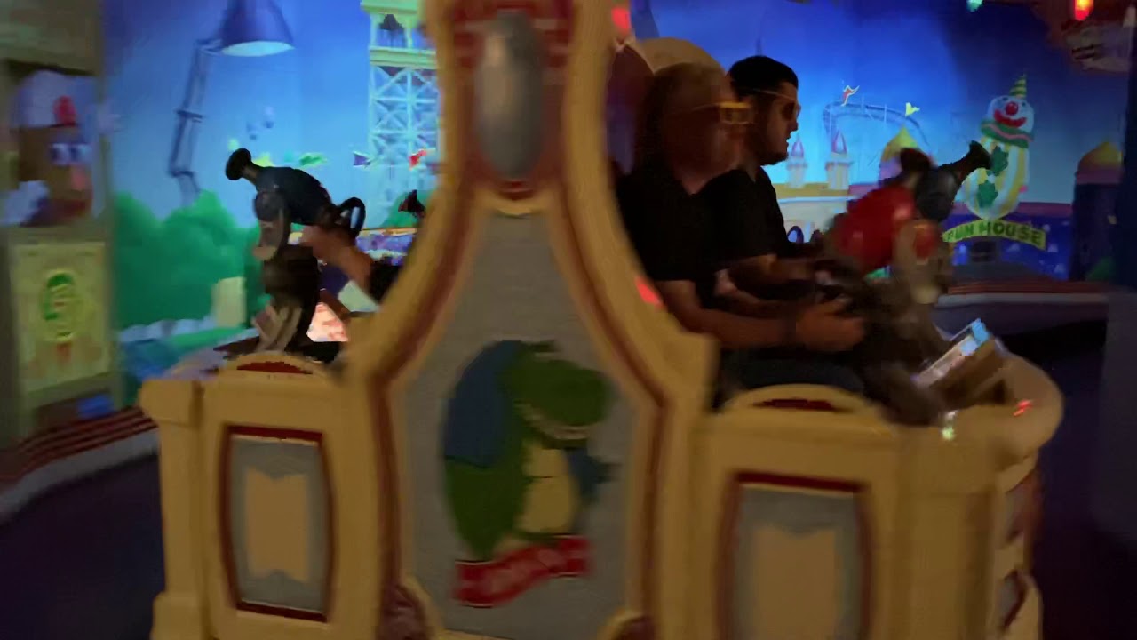 Midway Mania Toy Story ride Disneyland 2019
