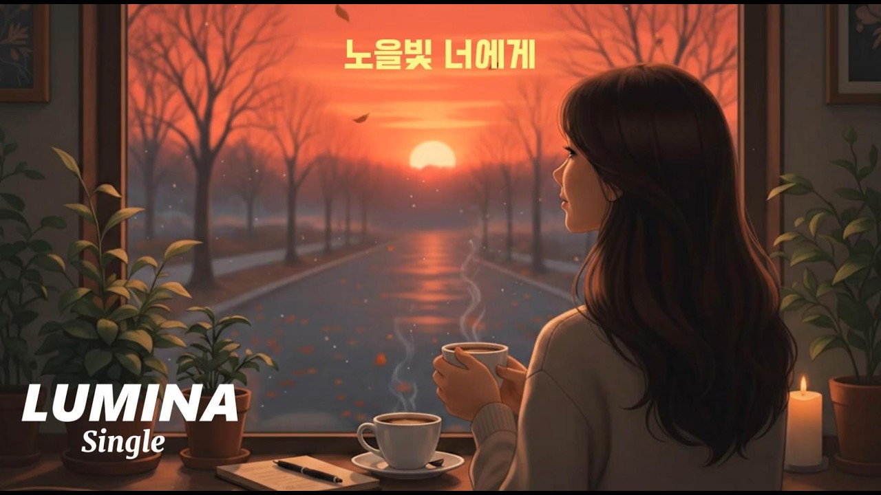 [LUMINA Single]「🍂 가을 끝자락, 노을빛에 물든 너의 미소 | 노을빛 너에게 (To You in the Sunset Glow)」