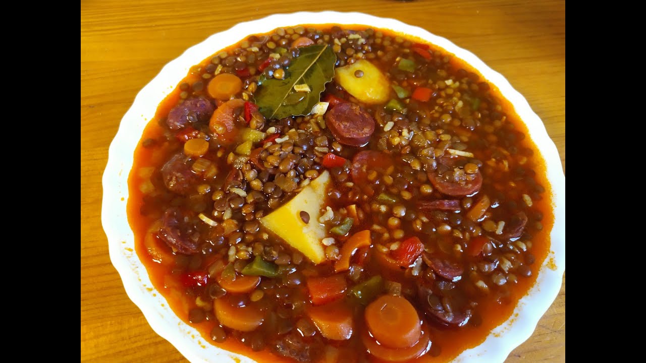 Lentejas con chorizo en olla Newcook fácil 😋