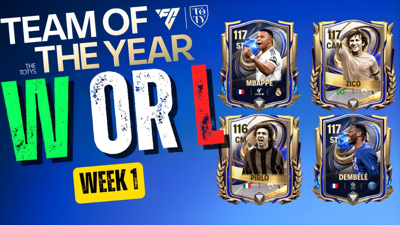 W OR L TOTY WEEK 1 - FC MOBILE