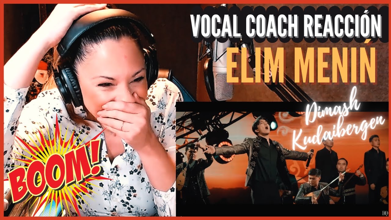 ▶️ Vocal Coach REACCIONA a | Dimash Kudaibergen | 🔥 ( SUBLIME ) ELIM MENIŃ  reaction (subtítulos)