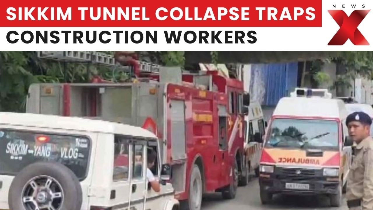 Sikkim Tunnel Collapse: Rescue Operation Underway As 12 Workers Feared Trapped