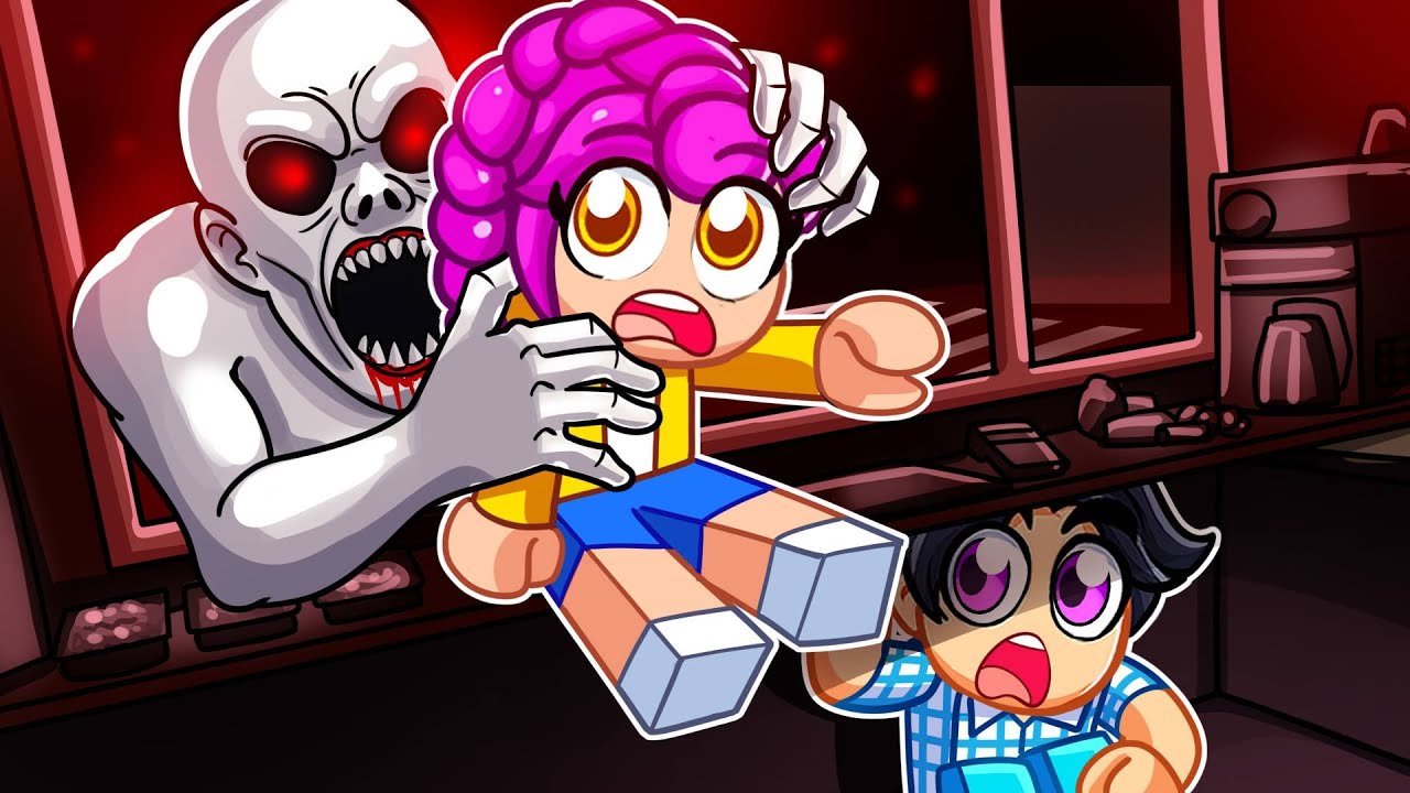 Working the NIGHT SHIFT At A SCARY SHAWARMA KIOSK in Roblox!