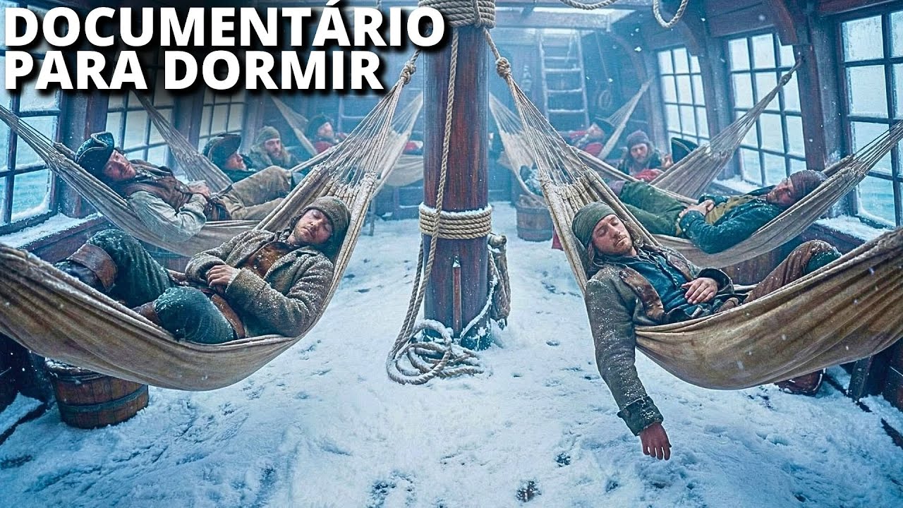 Como os Piratas Dormiam em Navios nos Invernos Congelantes Sem Fogo | Documentário Para Dormir