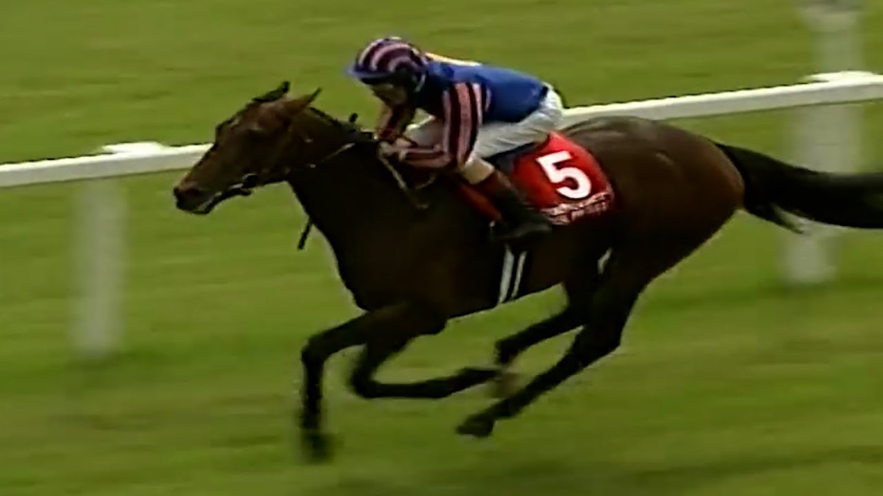Poetry in motion - Cash Asmussen completes a Derby double with Montjeu at the Curragh in 1999