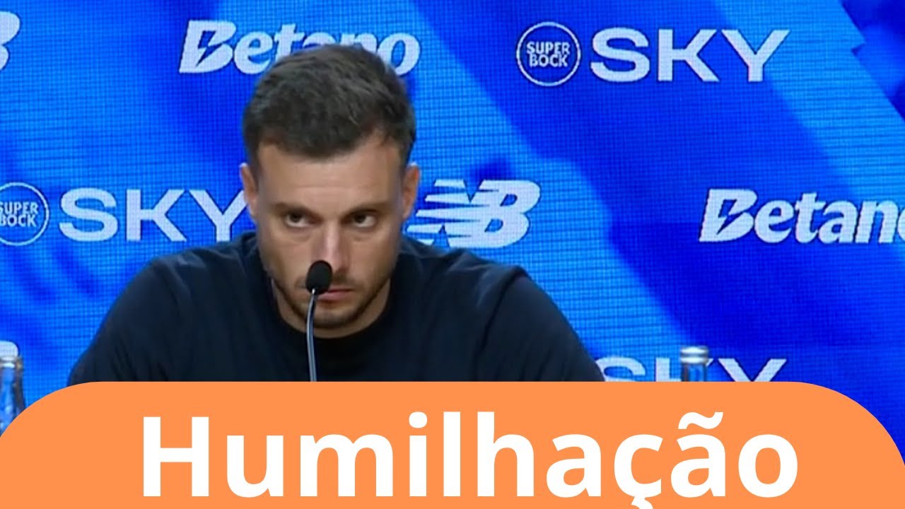 FC Porto vs Benfica Martín Anselmi: Só podemos pedir desculpas