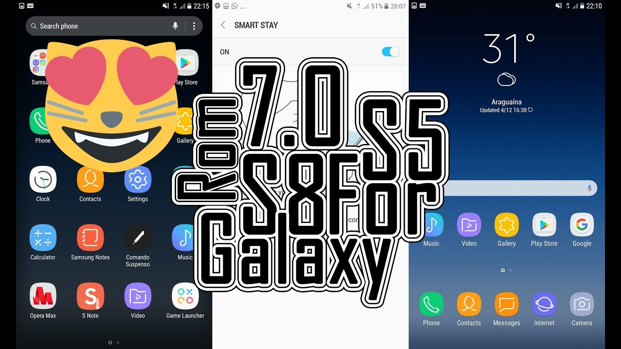 Android 7.0 Official S8 Rom For S5 SM-G900F/M/FD/MD - Gentle Droid