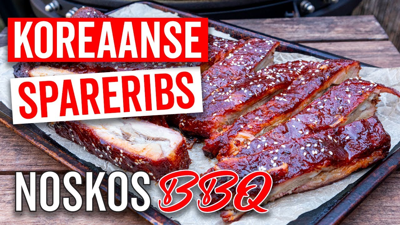 Koreaanse spareribs van de barbecue! Zo maak je heerlijke, pittige Aziatische ribs.