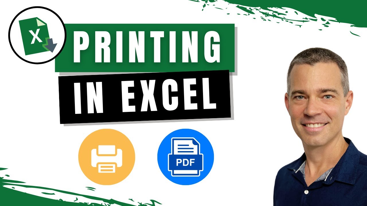 How to Print Excel Worksheets & Spreadsheets - Complete Beginner’s Guide (Lesson #50 of 50)