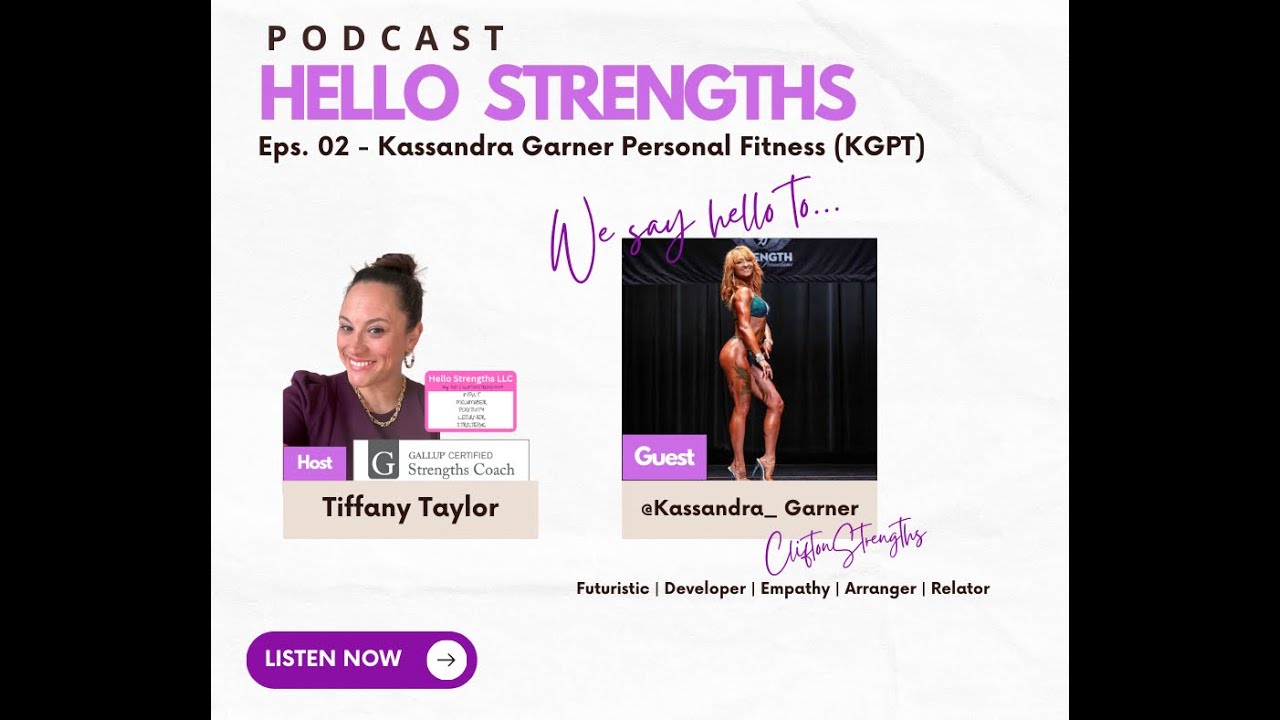 Hello Strengths Podcast_Episode 2: Hello to Kassandra snd her Strengths!