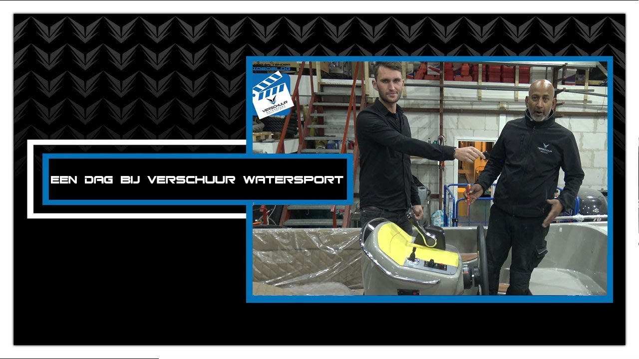 Sloep en tender videoblog #289 Een dag bij Verschuur watersport in Oktober