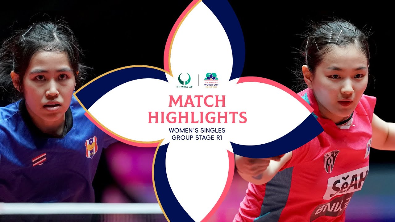 Suthasini Sawettabut vs Kim Nayeong | Match Highlights | #ITTFWORLDCUP 2025