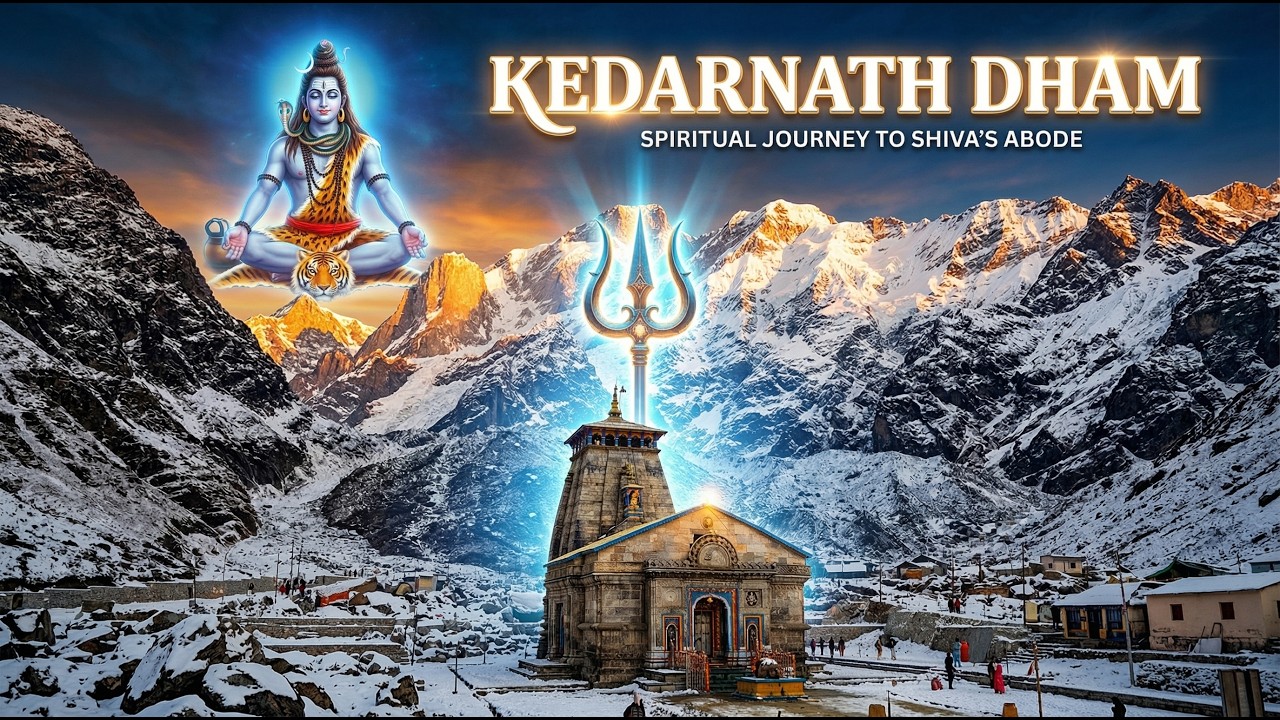 केदारनाथ ज्योतिर्लिंग का रहस्य | Kedarnath Temple Mystery & Miracle | Mahadev Story #kedarnath 