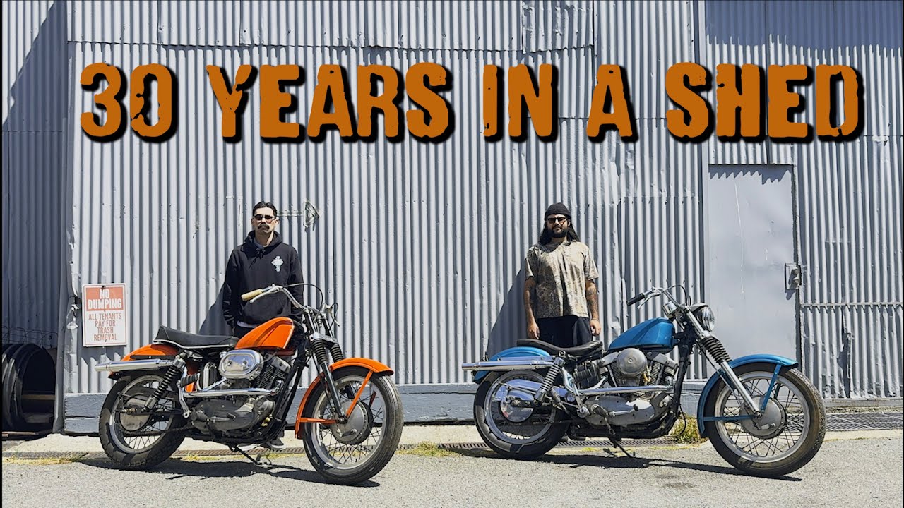 Found in a Shed | 1960s Harley Ironhead Survivors Join the Channel