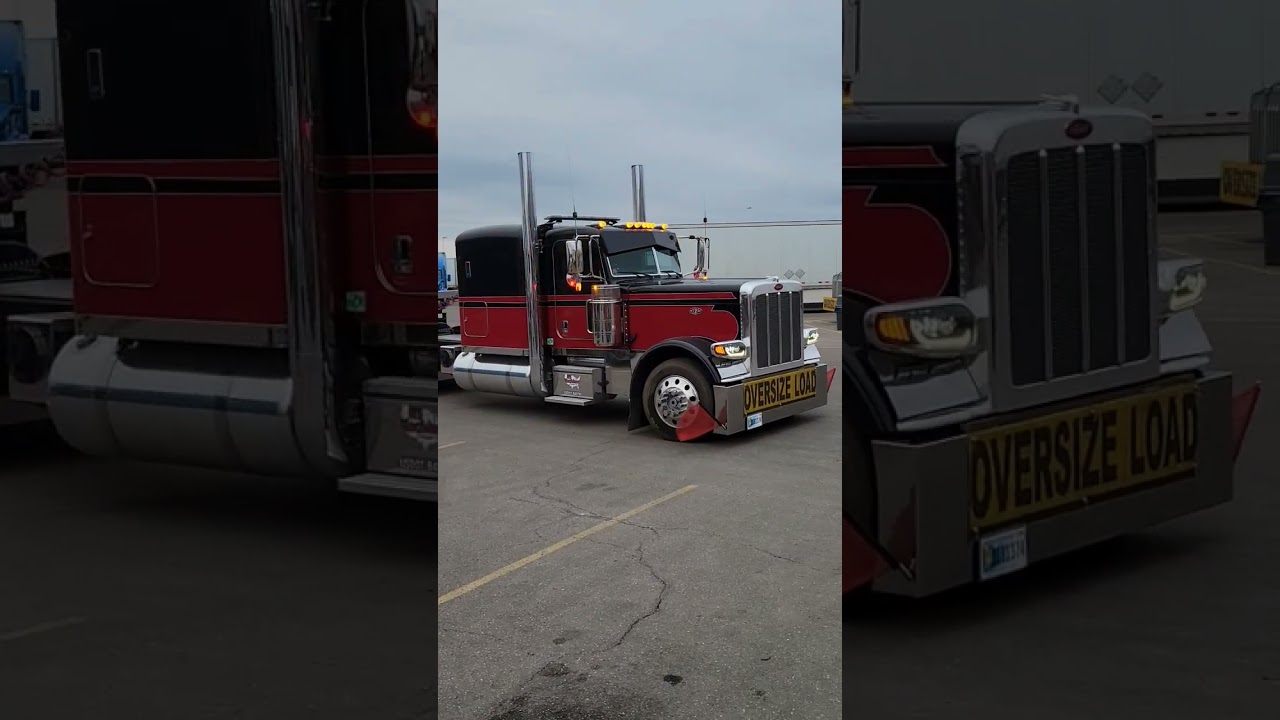 #dieseltruck#bigrig#peterbilt#lowboy#oversize#shortsyoutube