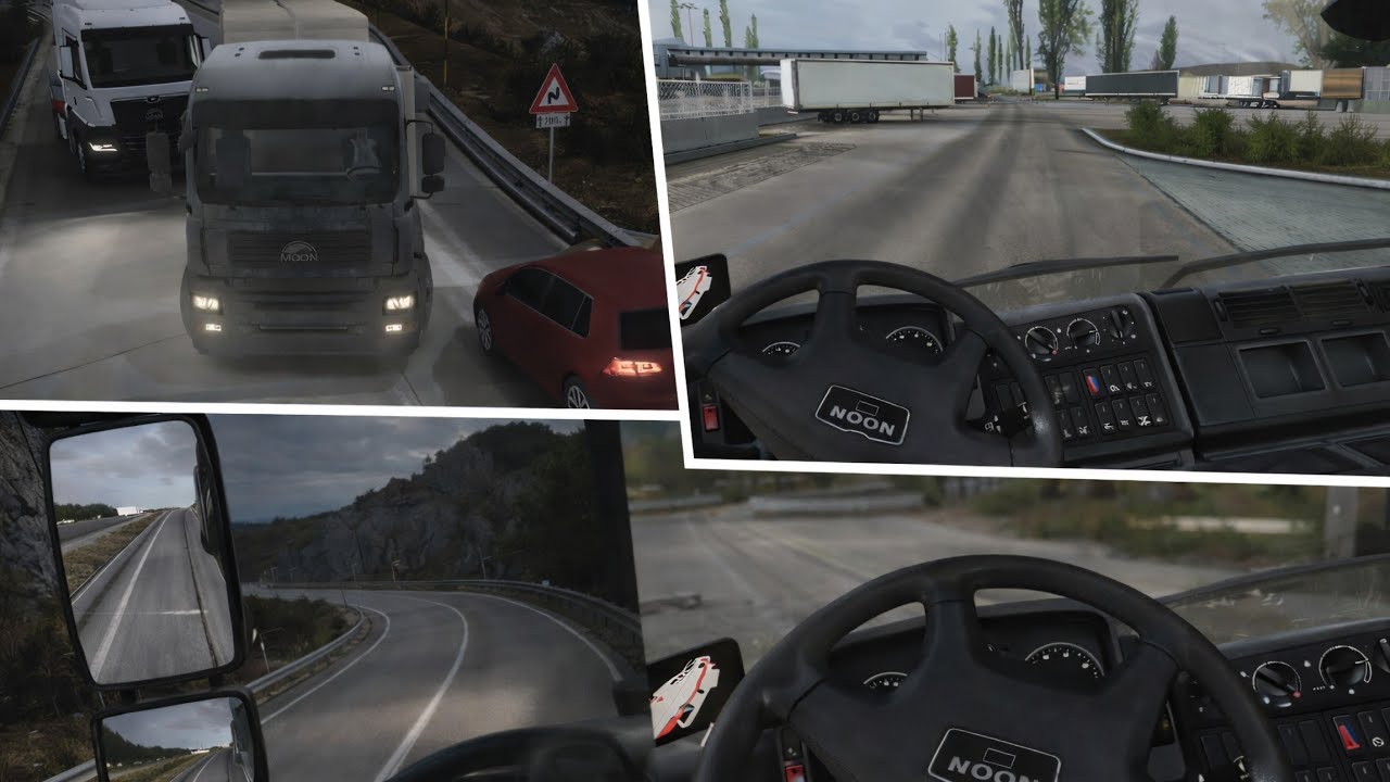 Truckers of Europe 3|Rainy Driving 🌧 Driving in Valley Road|Real Truck Simulator #truckersofeurope3 