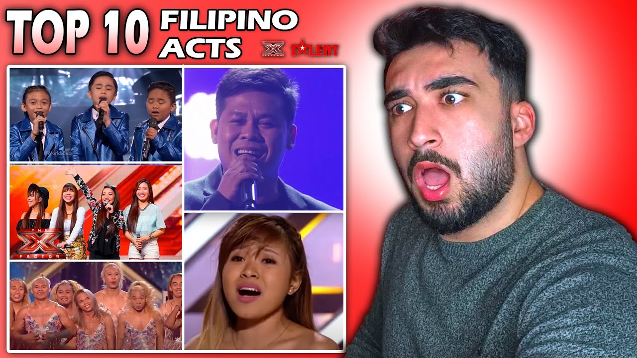 Top 10 Best Filipino Acts EVER On American & Britain Talent Shows | REACTION
