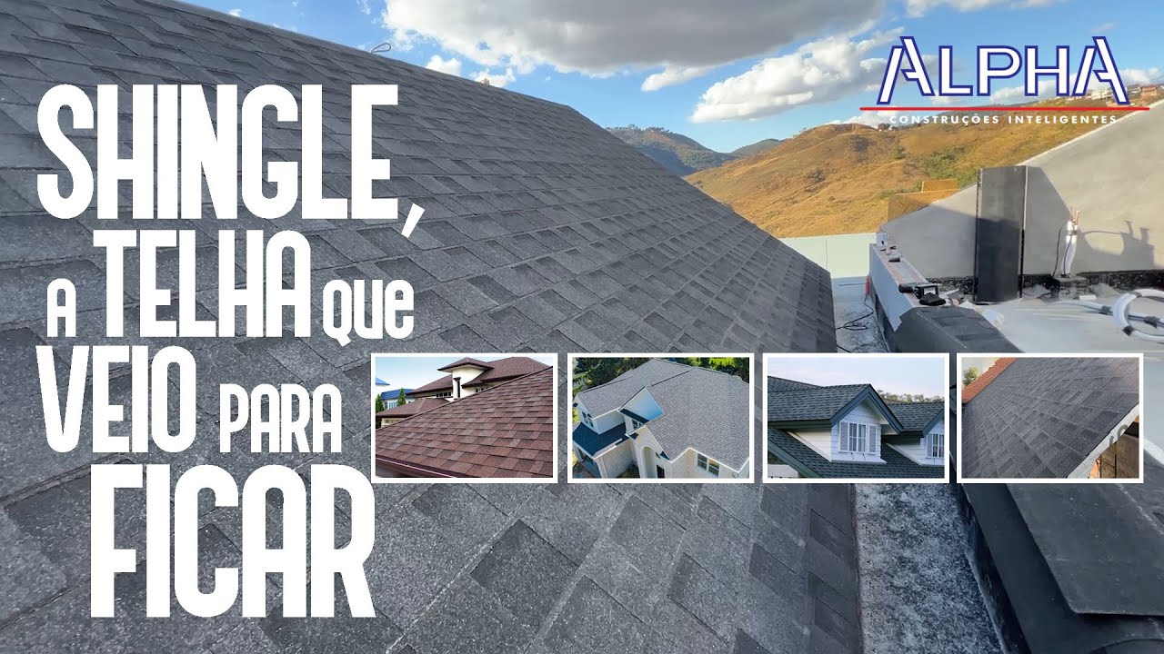 Shingle, a telha que está transformando a construção.