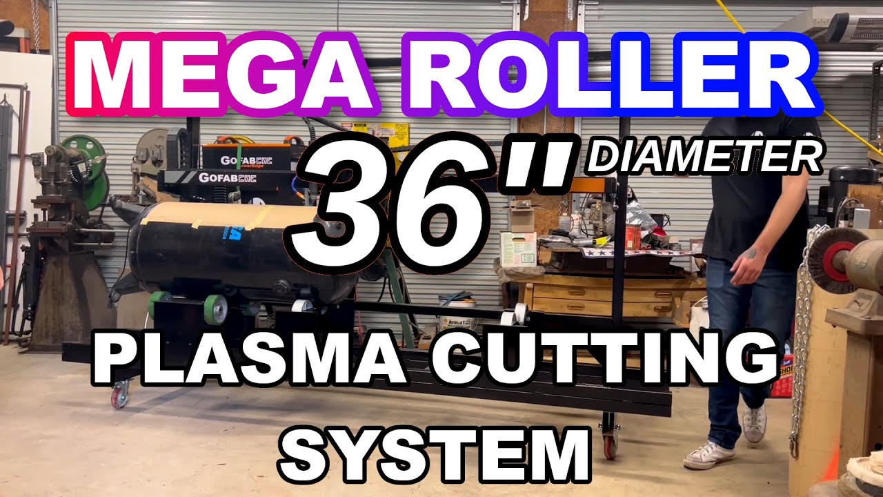 Система плазменной резки MEGA ROLLER от Go Fab CNC