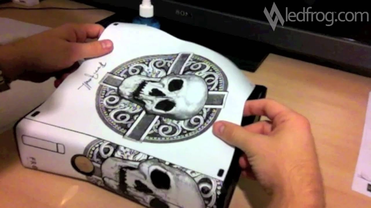 DecalGirl Xbox 360s Skin Installation