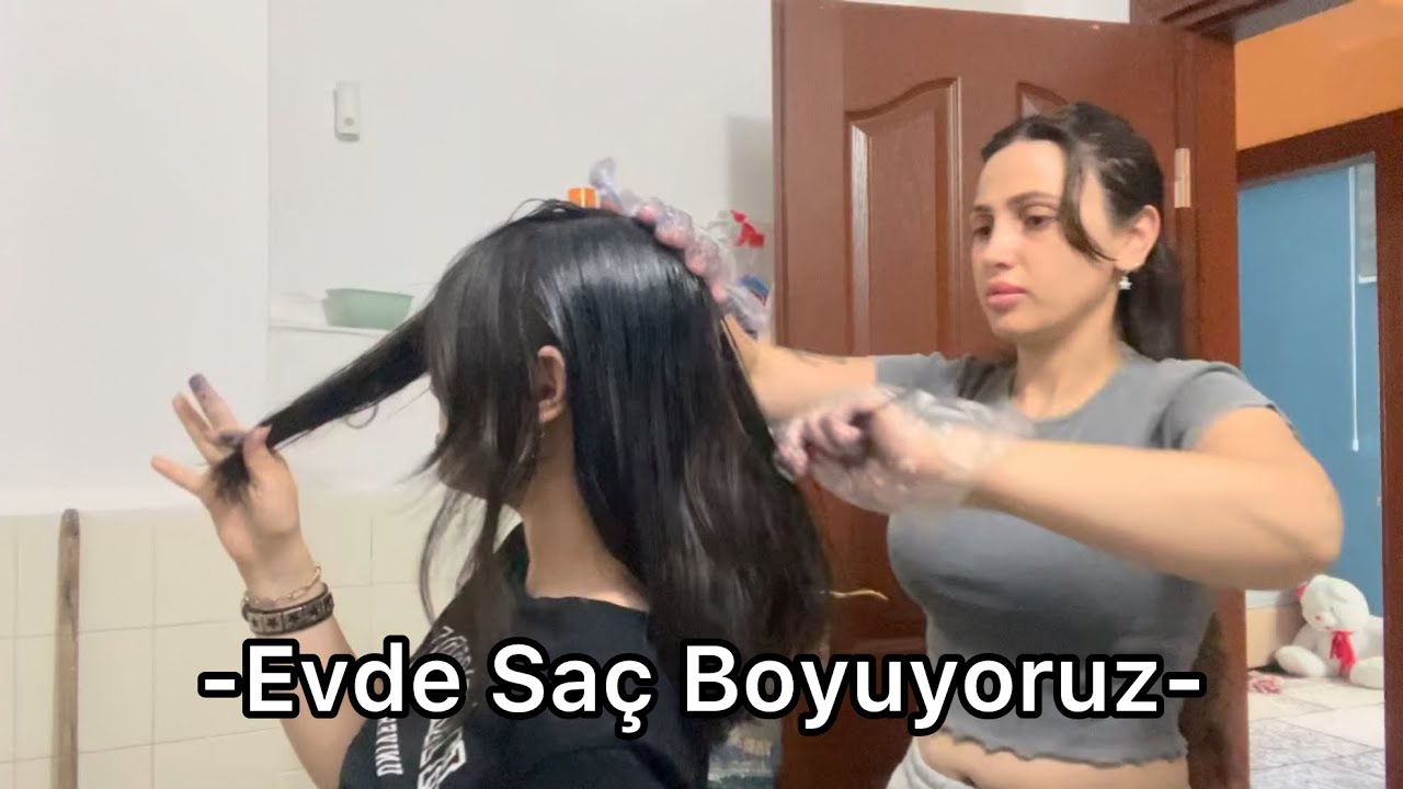Evde Saç Boyama!!!