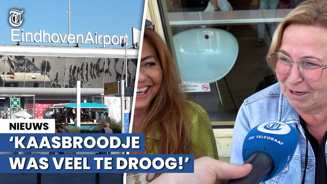 Klagende dames op Eindhoven Airport: 'We missen de wijn'