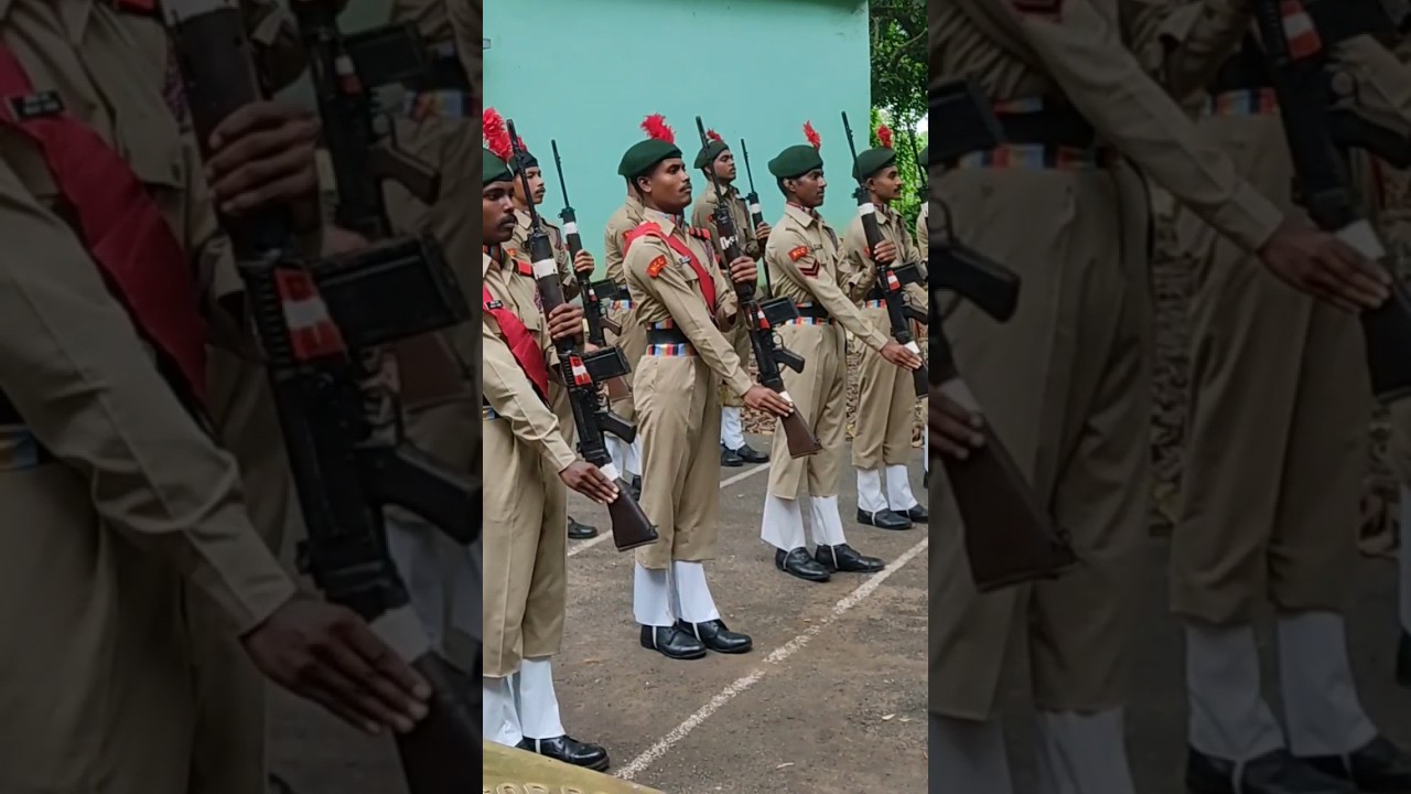 Gaurd of honour #ncc #drill #nccdrill #armydrill #drillinstructor #josh #drill #demo #army