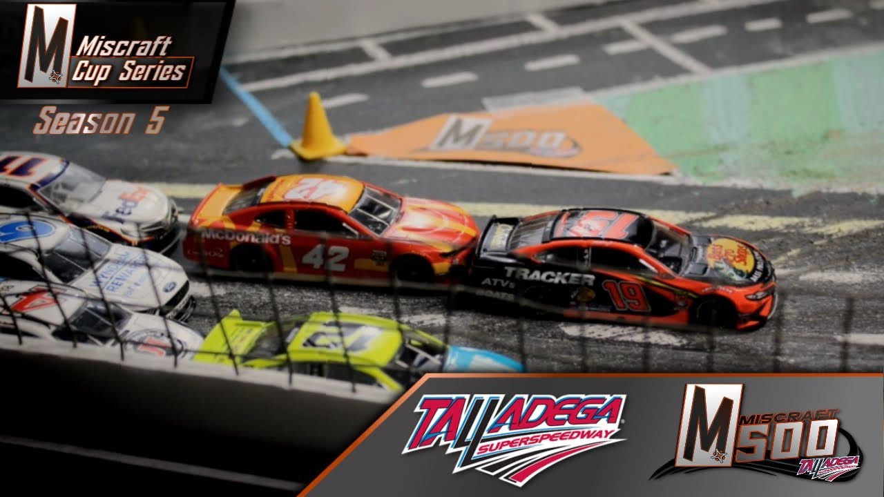 Покадровая анимация NASCAR: Miscraft Cup Series // S5 R8 // Талладега